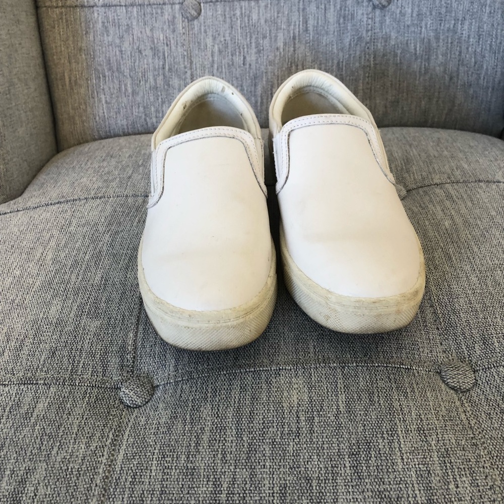 White Sam Edelman lowtop sneakers